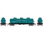 Roundhouse 3190 HO 3-Dome Tank NATX #3441