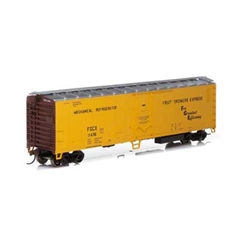 Roundhouse 71672 HO 50' Smooth Side Mechanical Reefer FGE #11499