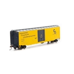 Roundhouse 79103 HO 50' Plug Door Smooth Side Box C&O #23277