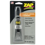 Robart 104 Zap Plastic Model Cement 1oz Tube