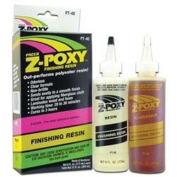 Robotime 40 Z-POXY Zap Epoxy Finishing Resin 12oz