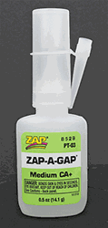 Robart 425 Zap-A-Gap/CA+ Filling Adhesive 4oz