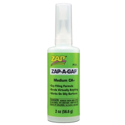 Robart 429 Zap-A-Gap/CA+ Filling Adhesive 2oz