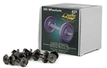 Rapido 102046 HO RP25 Metal Wheelsets, Code 110 Tread, Insulated One Side, 1.015" Axle Lengt 33" Diameter pkg(100) RPI102046 Rapido