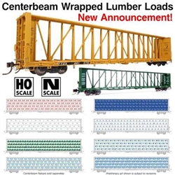 Rapido 102154 N Flatcar Lumber Load IFG