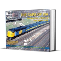 Rapido 102159 The Cars of Via Heritage Fleet Volume 2; Cars #573-1105 Hardcover