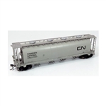 Rapido 127025 HO NSC 3800 Covered Hopper Canadian National CN CNLX Grey 6 Pack #2