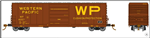 Rapido 139007 HO Evans X72A Box Western Pacific 3pk
