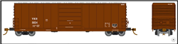 Rapido 139009 HO Evans X72A Box York Railroad 6pk
