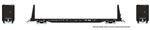 Rapido 147002 HO Marine Industries Bulkhead Flatcar 6-Pack Canadian Pacific