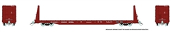 Rapido 147003 HO National Steel Car Bulkhead Flatcar 6-Pack Canadian National