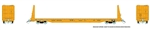 Rapido 147007A HO Marine Industries Bulkhead Flatcar Ontario Northland