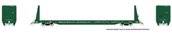 Rapido 147010A HO Marine Industries Bulkhead Flatcar ICE
