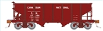 Rapido 148006 HO GLa 2Bay Hopper Canadian National CN 6/