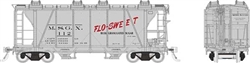 Rapido 149004A HO Enterprise 2-Bay Covered Hopper Flo-Sweet MSGX