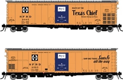 Rapido 156003 HO Santa Fe Class RR-56 Mechanical Reefer 4-Pack Santa Fe 2095 2106 2154 2157