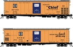 Rapido 156004 HO Santa Fe Class RR-56 Mechanical Reefer 4-Pack Santa Fe 2142 2150 2162 2164