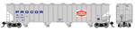Rapido 157003 HO Procor 5820 Covered Hopper 6-Pack Procor Ltd.