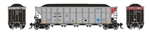Rapido 169007 HO Rapid Discharge Coal Hopper 6/CEFX 3