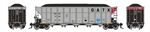 Rapido 169014 HO Rapid Discharge Coal Hopper 6/GGPX 3