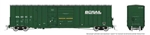 Rapido HO Trenton Works 6637 Cubic Foot Combination-Door Boxcar BC Rail Random from Set #1