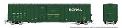 Rapido HO Trenton Works 6637 Cubic Foot Combination-Door Boxcar BC Rail Random from Set #1