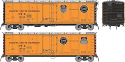 Rapido 196001A HO Class R-40-27 Steel Reefer Pacific Fruit Express Set #1, 1957 Scheme