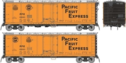 Rapido 196004A HO Class R-40-27 Steel Reefer Pacific Fruit Express Single Car of Set #2 1961 Scheme