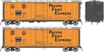 Rapido 196005A HO Class R-40-27 Steel Reefer Pacific Fruit Express Single Car of Set #1 1966 Scheme