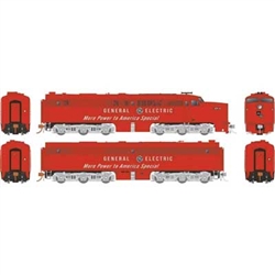 Rapido 23543 HO Alco PA2 PB2 Set Sound and DCC Alco Demonstrator #8375