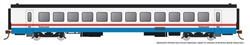 Rapido 25105 HO RTL Turboliner Coach Amtrak #187