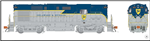 Rapido 31564 HO RS-11 DCC & Sound Delaware & Hudson 5009