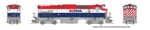 Rapido 33035 HO Montreal Locomotive Works MLW M420 Standard DC British Columbia Railway #642