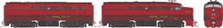 Rapido 37550 HO Alco FA1-FB1 Set Sound and DCC Lehigh Valley #530 535