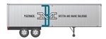 Rapido 403001 HO 35' Fruehauf Trailer Boston & Maine B&M 1