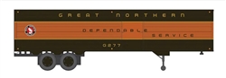 Rapido 403040 HO 40' Fruehauf Trailer Great Northern GN 1