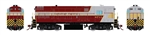 Rapido 44032 HO FM H16-44 Phase III Standard DC Canadian Pacific 8724 Block Lettering