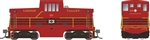 Rapido 48053 HO GE 44-Tonner Standard DC Lehigh Valley #60 Cornell Red black