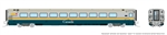 Rapido 508014 N LRC Coach VIA Rail Canada Renaissance Scheme