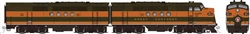 Rapido 53521 HO EMD FT A-B Set Sound and DCC Great Northern #402-A 402-B As Delivered