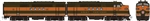 Rapido 53522 HO EMD FT A-B Set Sound and DCC Great Northern #408-C 408-D As Delivered