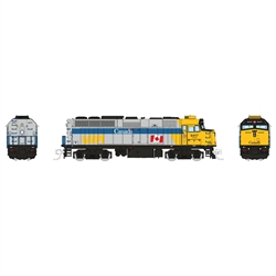 Rapido 582511 N Rebuilt GMD F40PH-2D Sound and DCC VIA Rail Canada #6432 Renaissance Scheme