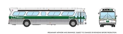 Rapido 753107 HO Mid-1960s 1980s Suburban New Look Bus Lighted Assembled GO Transit #1008