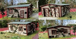 RSLaserKits 2054 HO Redneck Garage