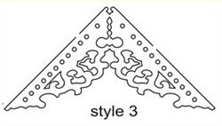 RSLaserKits 2813 HO Victorian Peak Decor 3