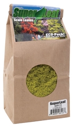 Scenic Express 6113 SuperLeaf Scale Model Leaf Flake Eco-Pak 24oz Light Green