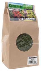 Scenic Express 6153 SuperLeaf Scale Model Leaf Flake 24oz Eco-Pak Olive Green