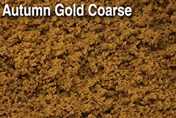 Scenic Express 875E Flock & Turf Ground Cover Eco Pack Bag Autumn Gold Coarse 48oz