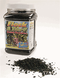 Scenic Express 898C Flock & Turf Scenic Foams & Ground Texture 64 Ounces Dark Adirondack Blend