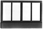 Smalltown 7004 HO Talltown Modules #4 Four Large Pane Windows